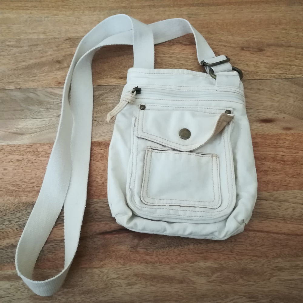 Cute White Jean Bag